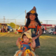 Left to right : Aryah Rodríguez and Arlette Becerra. Photo: Mayra Becerra.