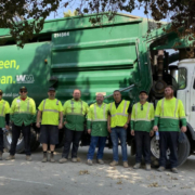 Left to Right: Ramon Solorzano, Martin Perez, Kerry Fisher, Russell Cook, David Downing, Jorge Rodriguez, Jose Ramirez, Gilbert Cunningham. Photo: Mayra Becerra. / De izquierda a derecha: Ramón Solórzano, Martín Pérez, Kerry Fisher, Russell Cook, David Downing, Jorge Rodríguez, José Ramírez, Gilbert Cunningham. Foto: Mayra Becerra.